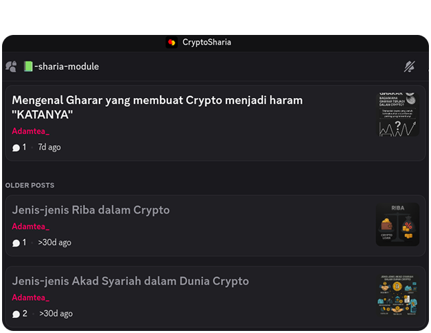 Discord Sharia Module